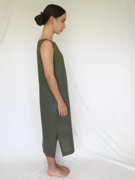 NICO DRESS - KHAKI