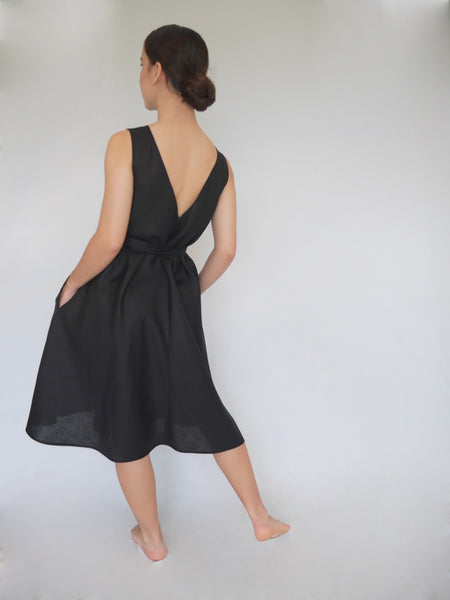 ALBA DRESS - BLACK